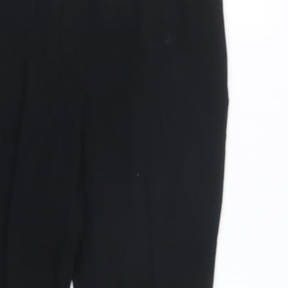 Womens UK Size 14 Marks and Spencer Regular Fit  Black Trousers