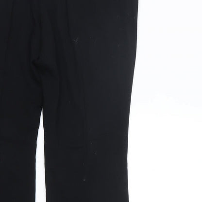 Womens UK Size 14 Marks and Spencer Regular Fit  Black Trousers
