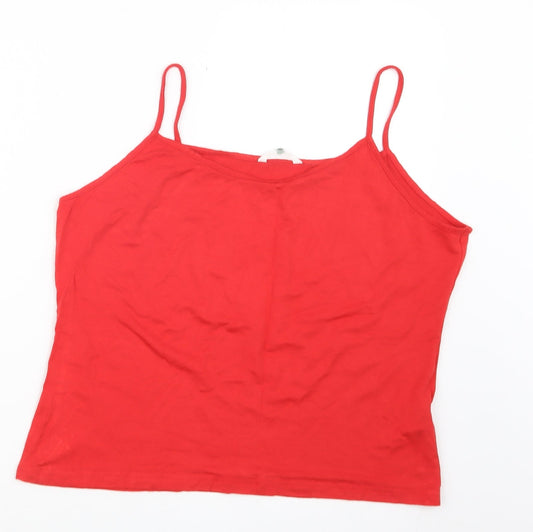 Lakeland Womens Red   Basic Tank Size 18