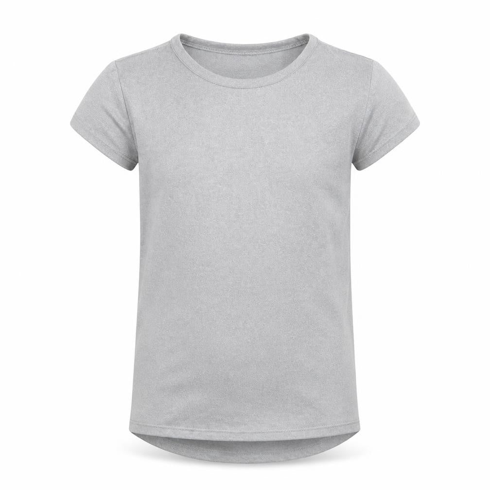 32 Degrees Girls Grey   Basic T-Shirt Size 9-10 Years