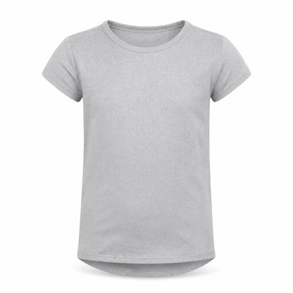 32 Degrees Girls Grey   Basic T-Shirt Size 9-10 Years