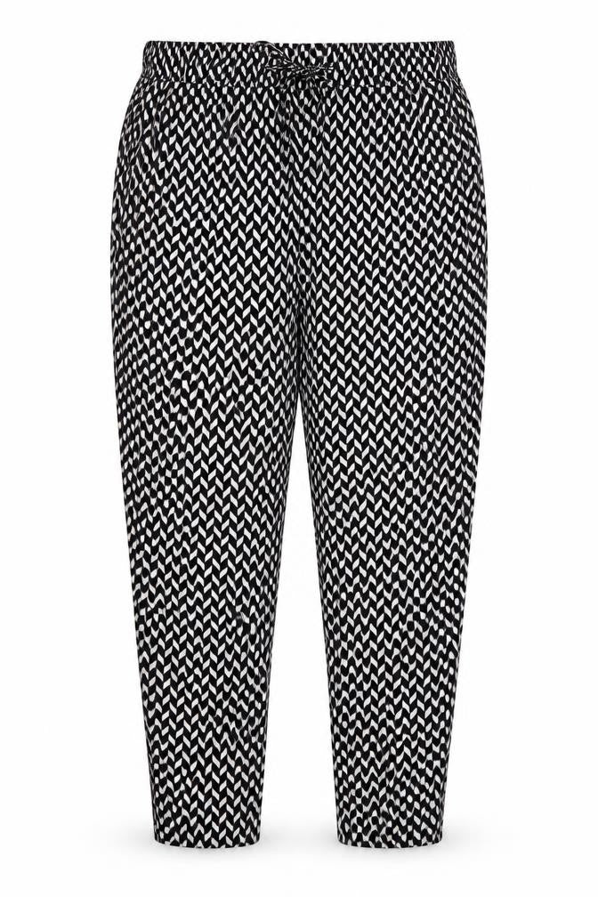 Womens UK Size 16 Blue Chameleon Regular Fit  Black Trousers
