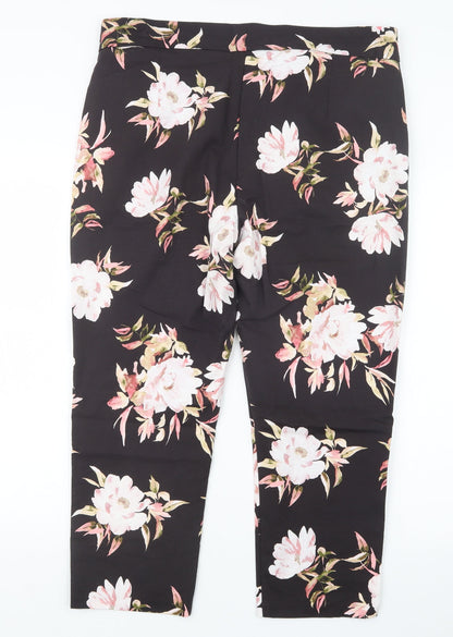 Womens UK Size 36 in Preworn Regular Fit  Black Trousers