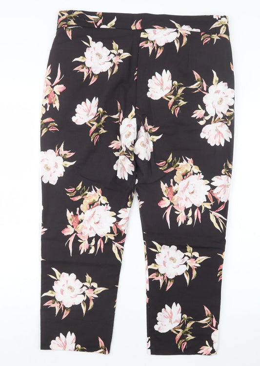 Womens UK Size 36 in Preworn Regular Fit  Black Trousers