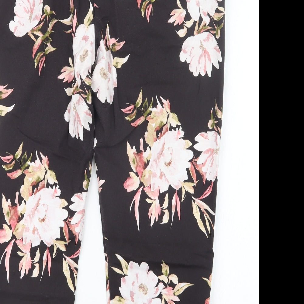 Womens UK Size 36 in Preworn Regular Fit  Black Trousers