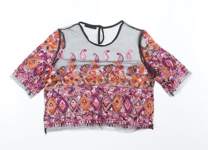 SheIn Womens Black   Basic T-Shirt Size L