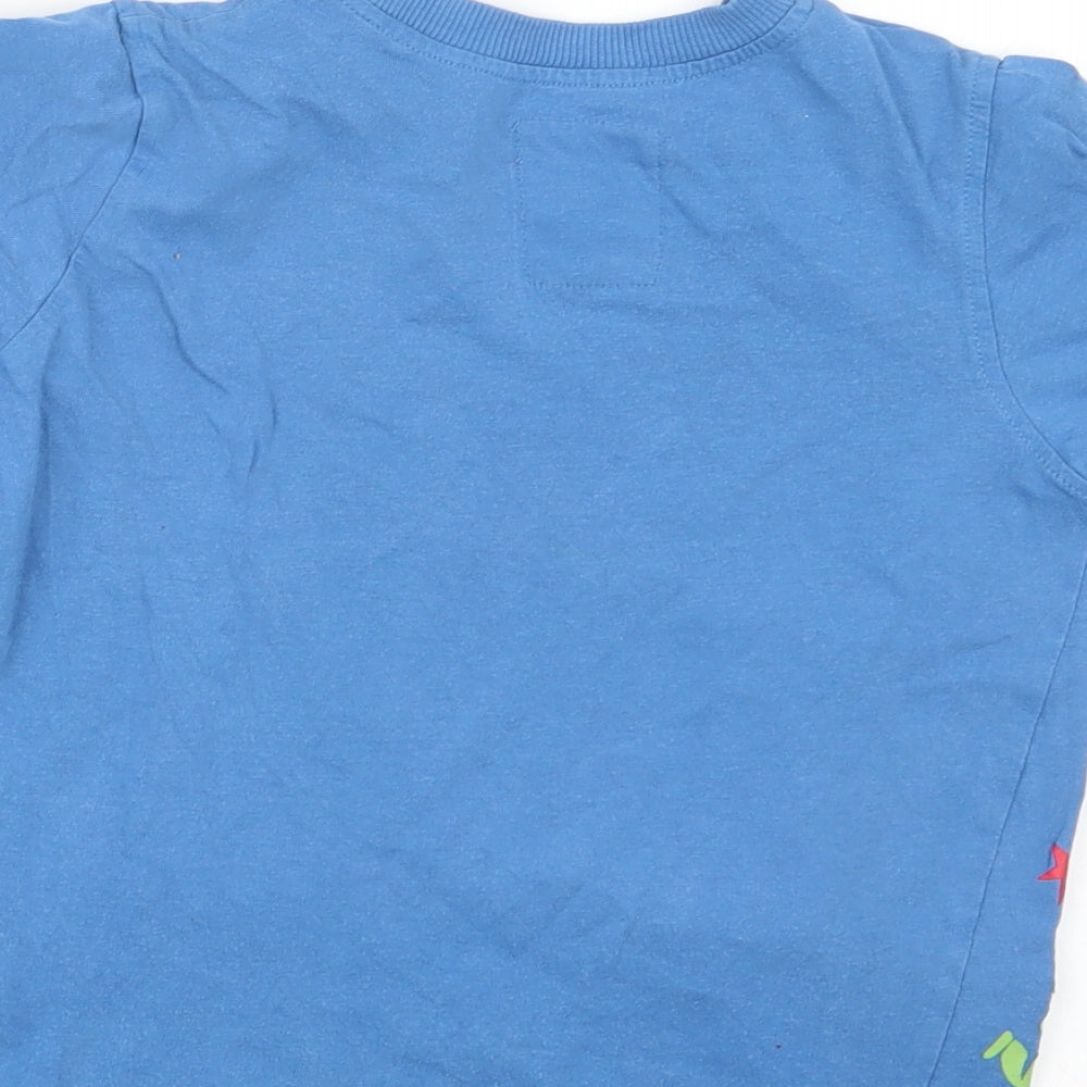 NEXT Boys Blue Geometric   Pyjama Top Size 3-4 Years