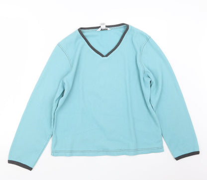 Blast Womens Blue  Knit Pullover Jumper Size M
