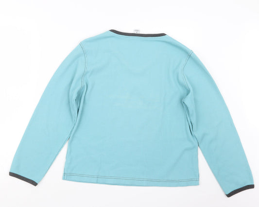 Blast Womens Blue  Knit Pullover Jumper Size M