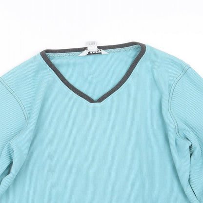 Blast Womens Blue  Knit Pullover Jumper Size M