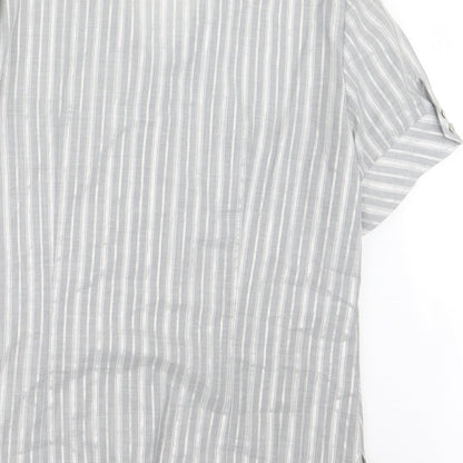 Womens UK Size 14 Gerry Weber Grey Basic Button-Up