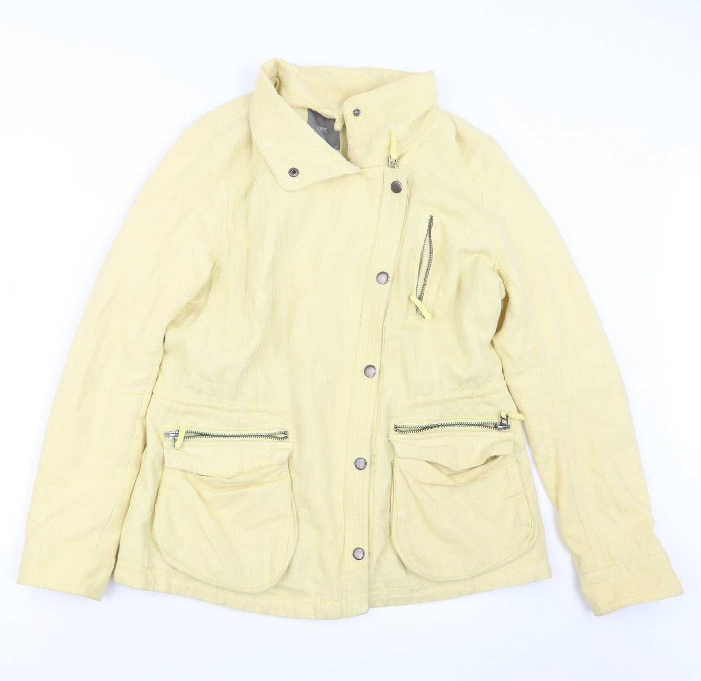 Womens UK Size 10 NEXT Yellow Jacket