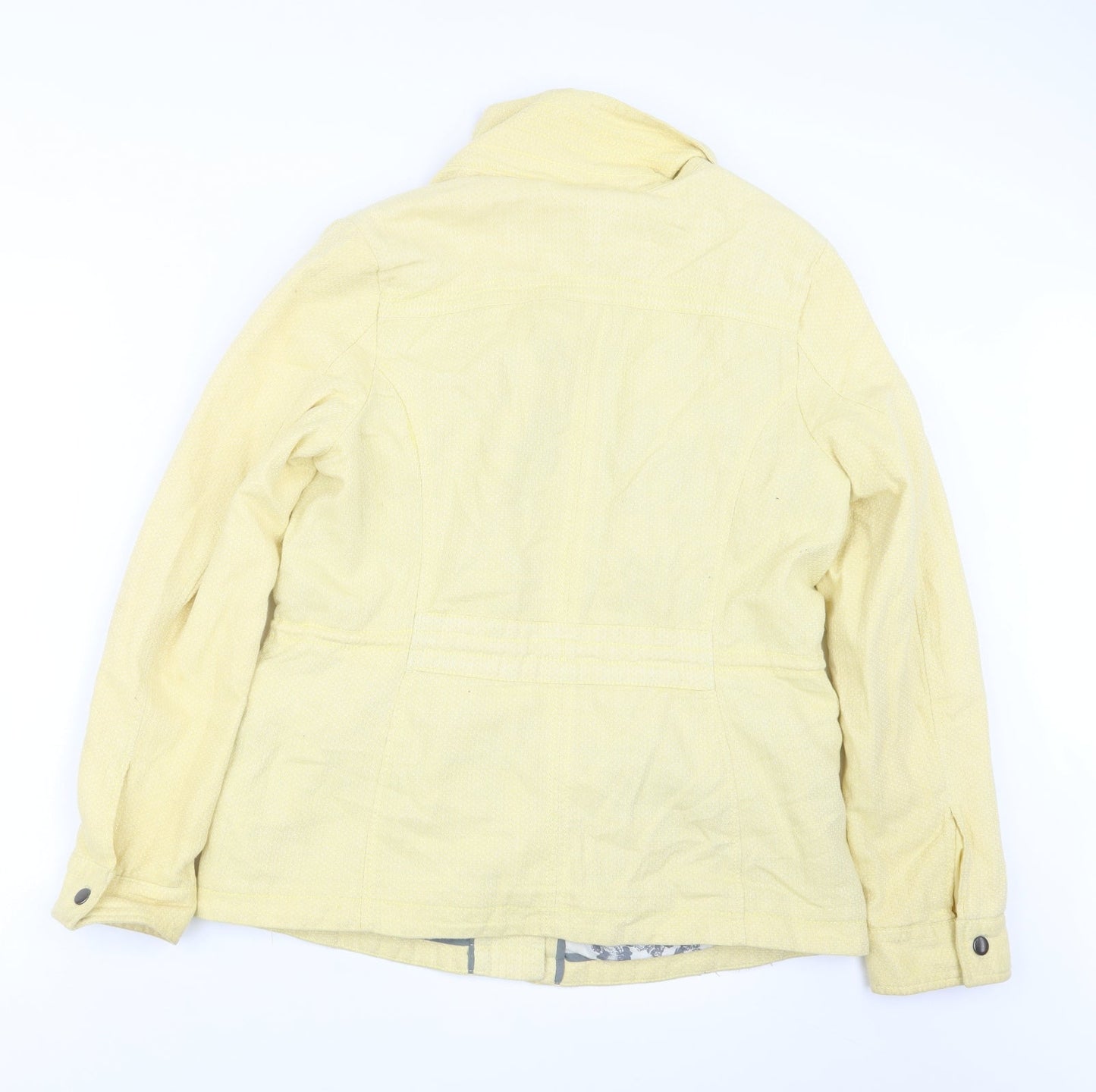 Womens UK Size 10 NEXT Yellow Jacket