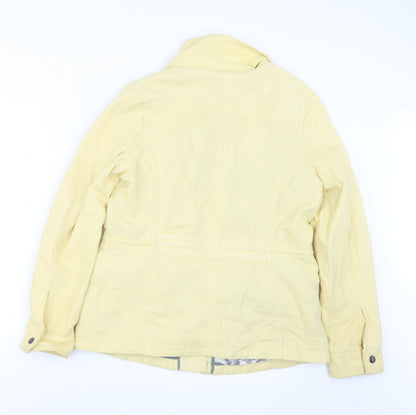 Womens UK Size 10 NEXT Yellow Jacket