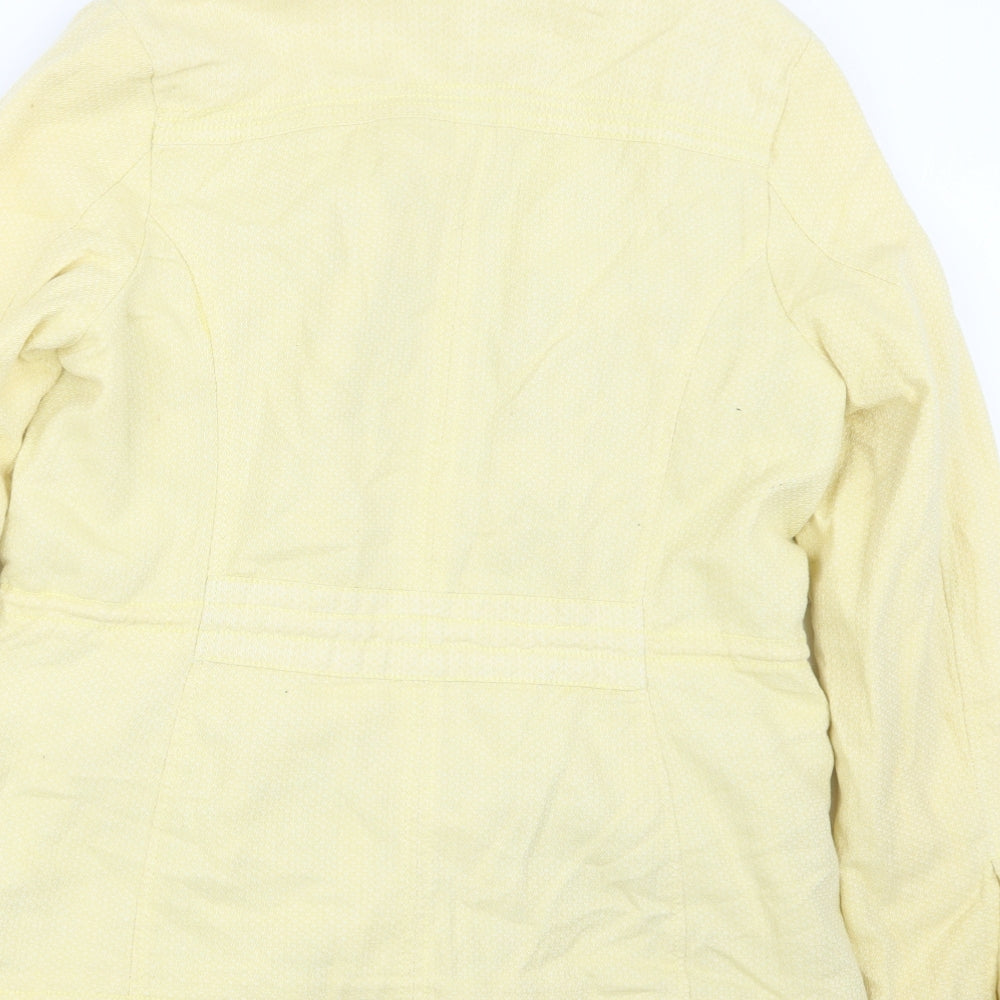 Womens UK Size 10 NEXT Yellow Jacket