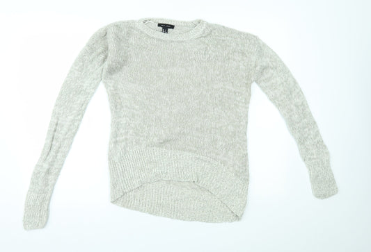 Womens UK Size S New Look Beige Pullover Jumper