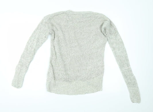 Womens UK Size S New Look Beige Pullover Jumper