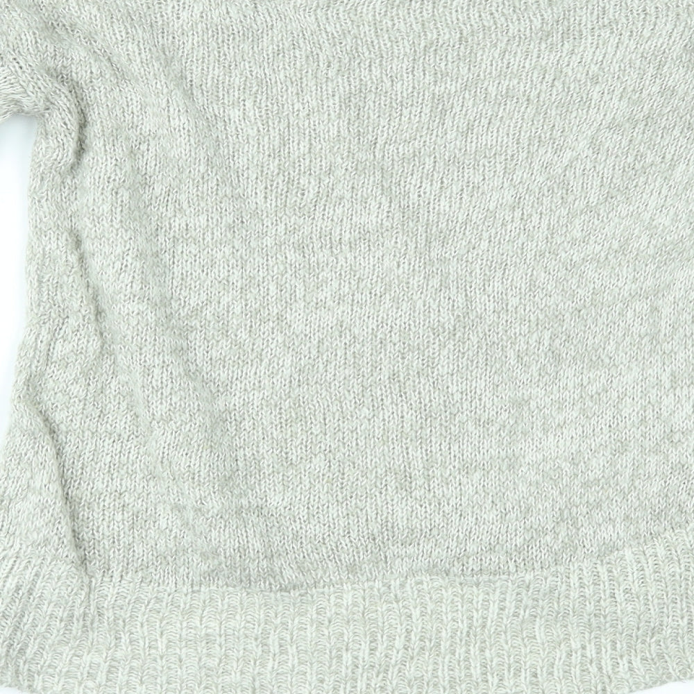 Womens UK Size S New Look Beige Pullover Jumper