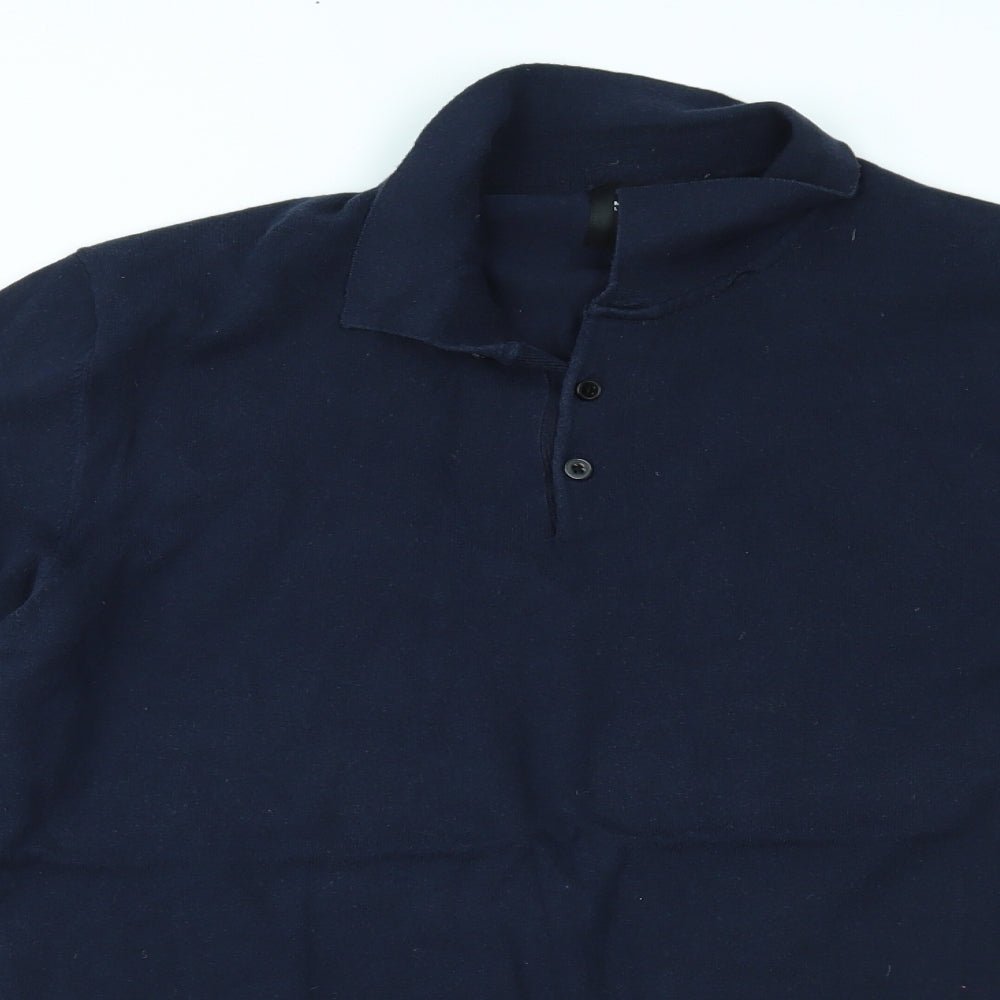 Burton Mens Blue    Polo Size L