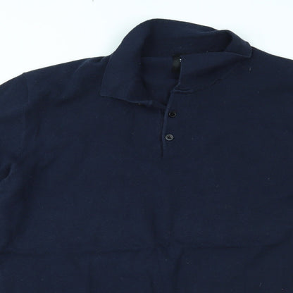 Burton Mens Blue    Polo Size L