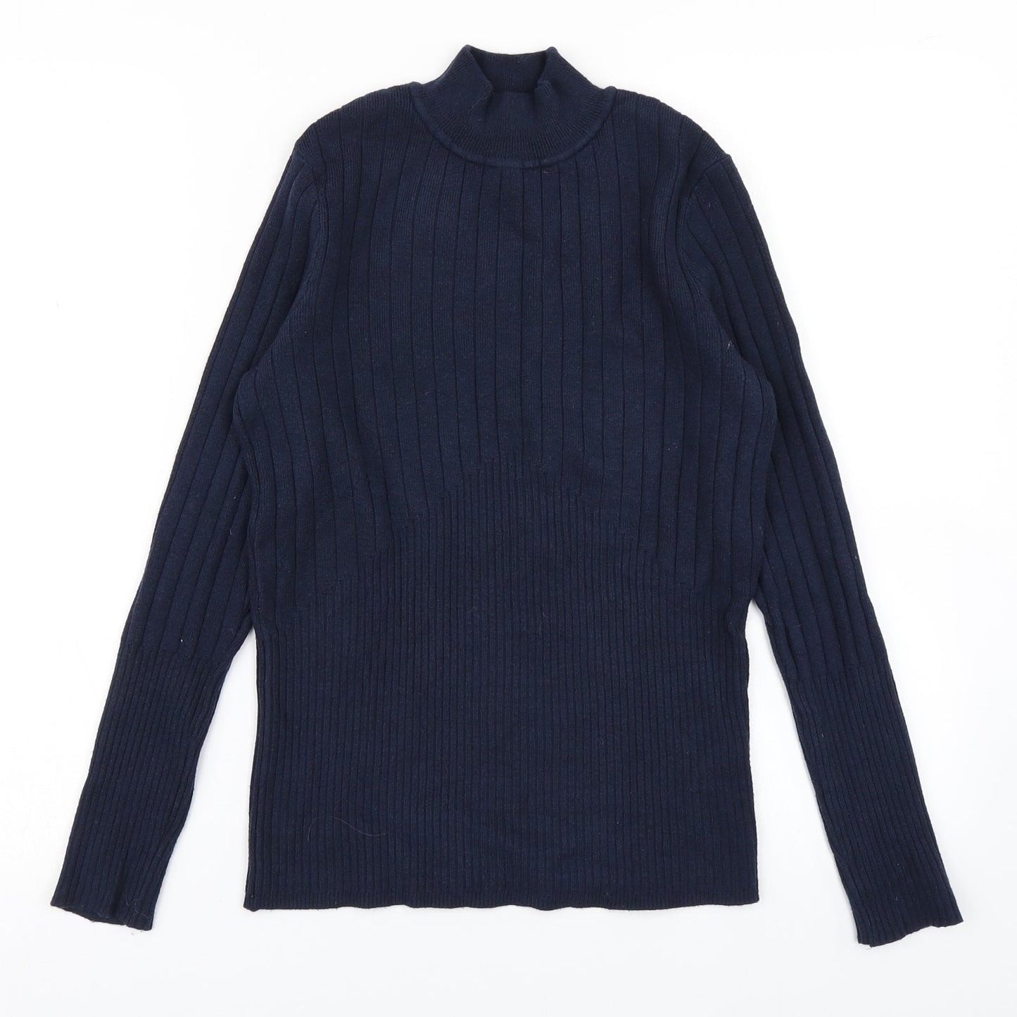 Womens UK Size 12 M&S Blue Pullover Jumper