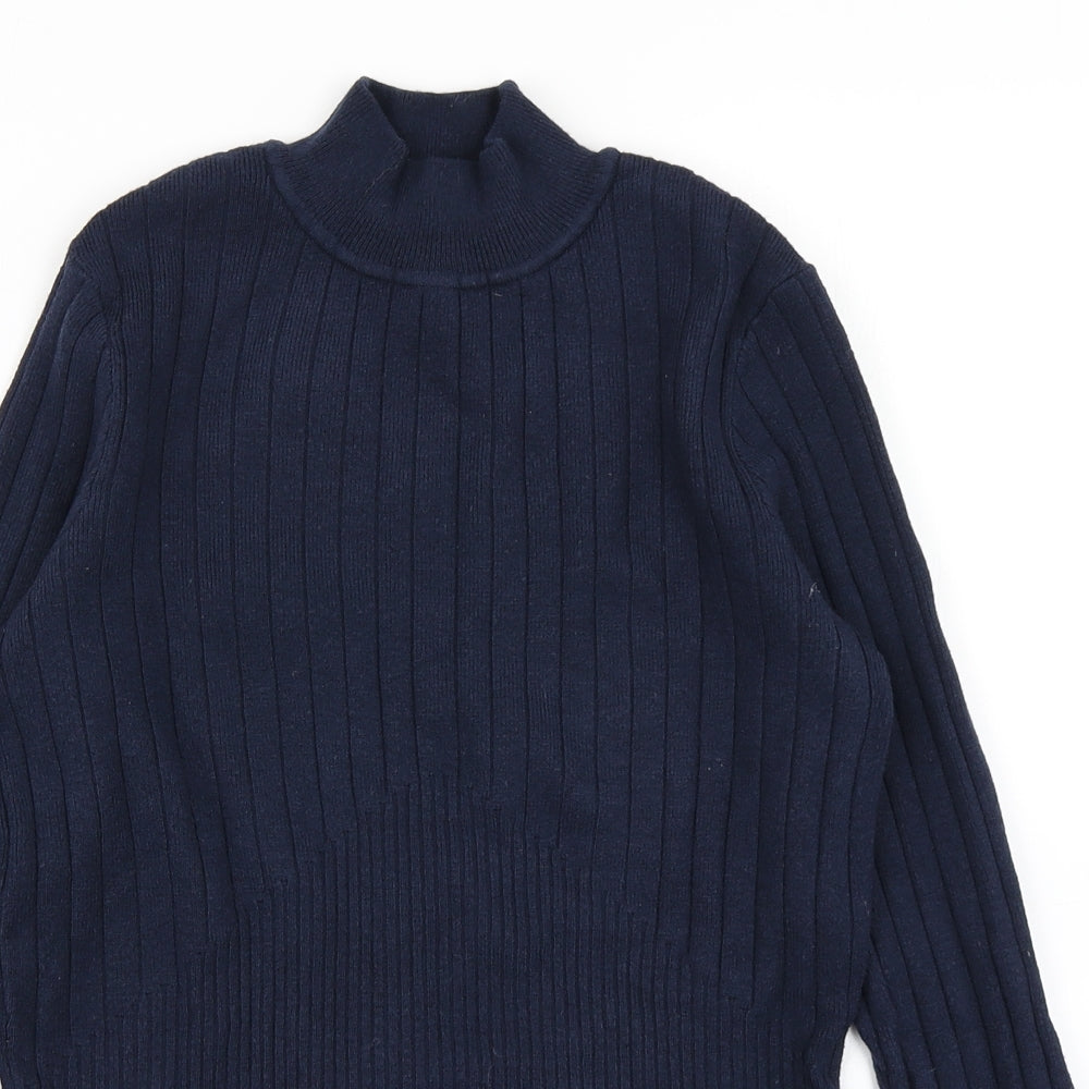 Womens UK Size 12 M&S Blue Pullover Jumper