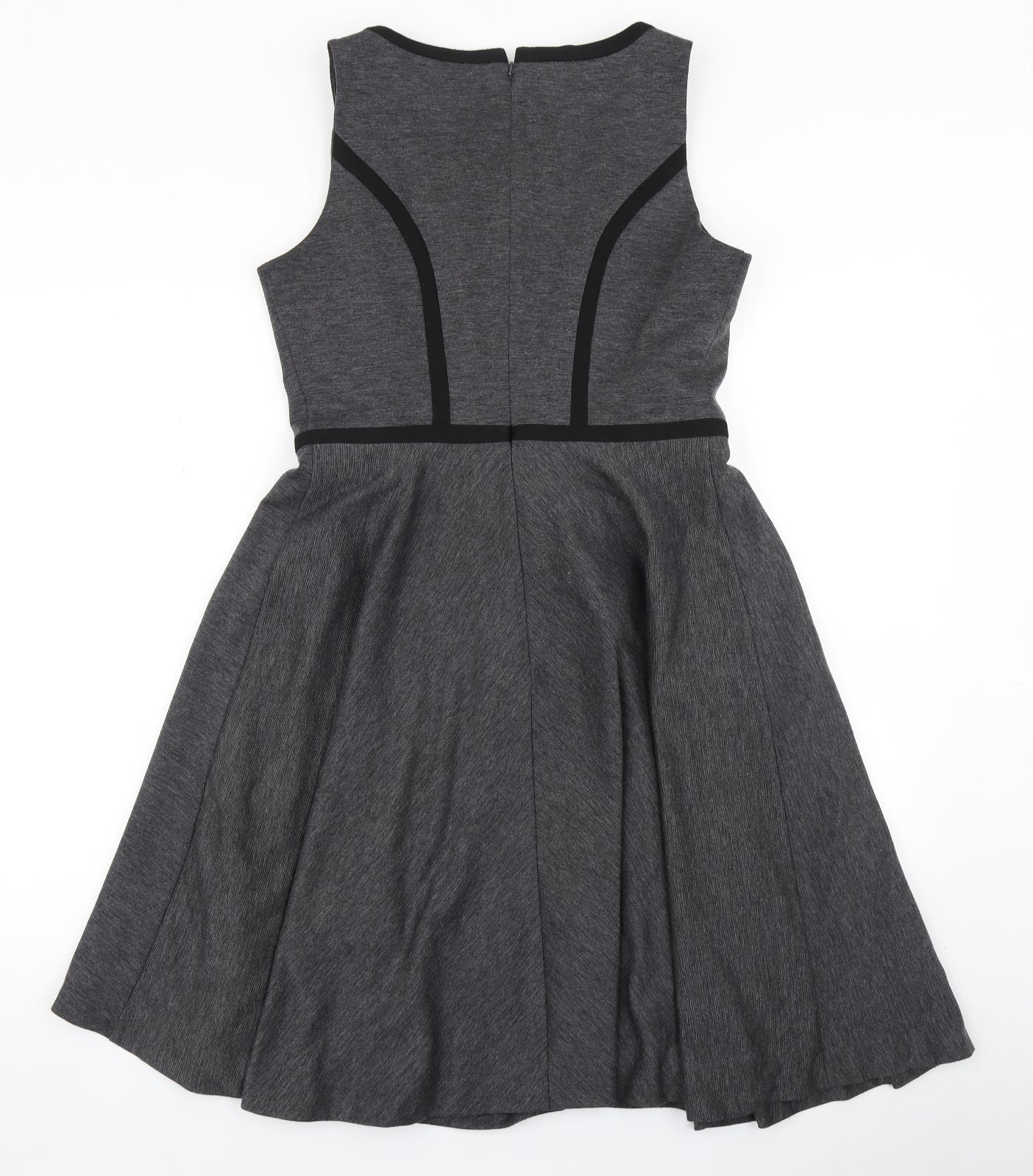 The Department Womens Grey   Skater Dress  Size 12