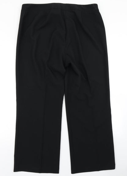 M&S Collection Womens Black   Dress Pants Trousers Size 36 in L26 in
