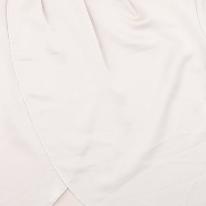 Womens UK Size 12 Topshop Ivory Basic Blouse