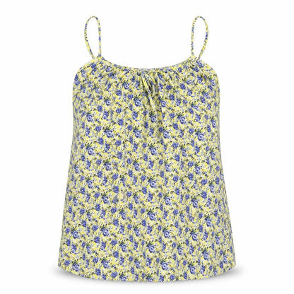Womens UK Size 14 Definitions Yellow Camisole Blouse