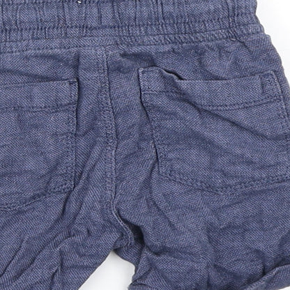 TU Boys Blue   Cropped Trousers Size 9-12 Months