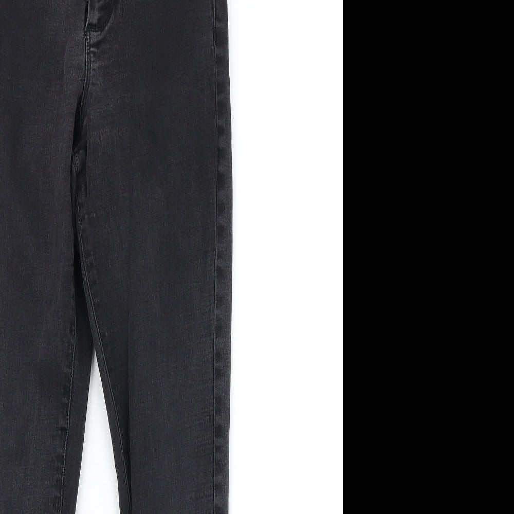 Denim Co Womens Black  Denim Skinny Jeans Size 10 L21 in