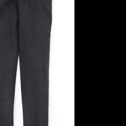 Denim Co Womens Black  Denim Skinny Jeans Size 10 L21 in