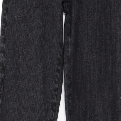 Spoontan Womens Grey  Denim Straight Jeans Size 27 in L31 in
