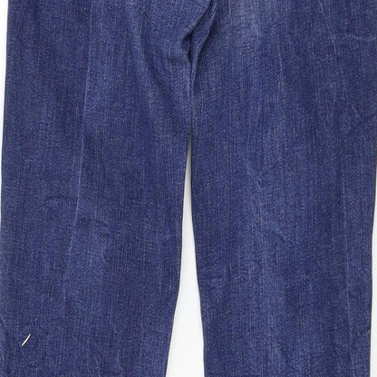 Womens UK Size 26 in Mavi Regular Fit Skinny Blue Jeans