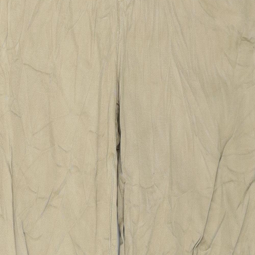 Womens UK Size 32 in Preworn Regular Fit  Beige Trousers