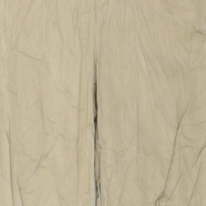 Womens UK Size 32 in Preworn Regular Fit  Beige Trousers