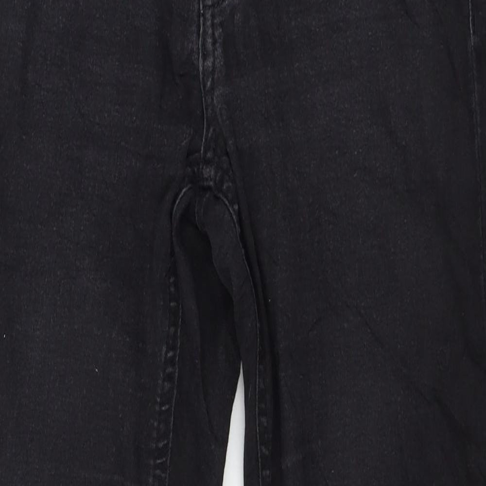 Womens UK Size 10 sinsay Regular Fit Skinny Black Jeans
