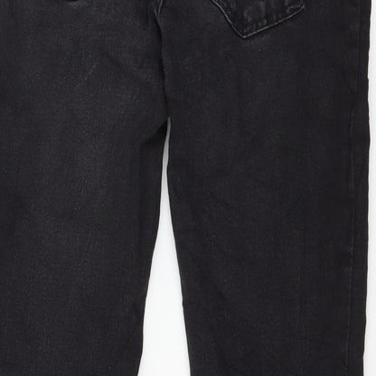 Womens UK Size 10 sinsay Regular Fit Skinny Black Jeans