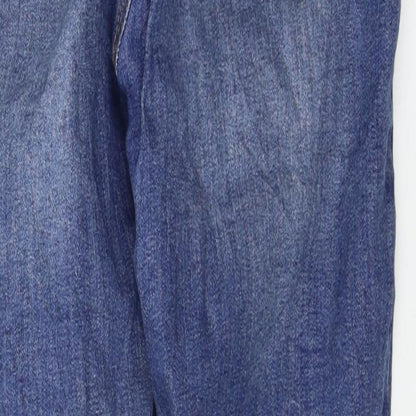 Womens UK Size 12 TALLY WEiJL Regular Fit Skinny Blue Jeans