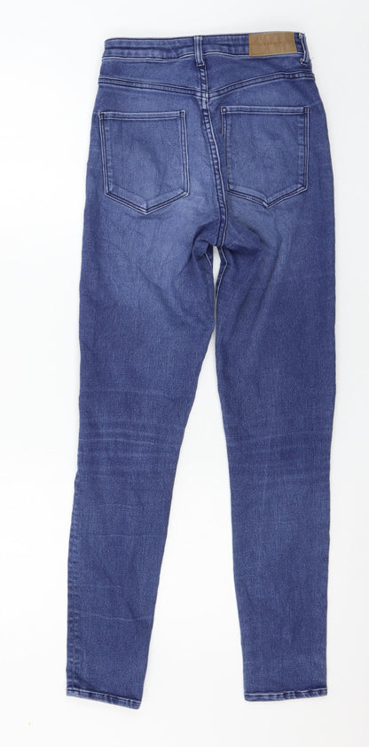Womens UK Size 26 in H&M Regular Fit Skinny Blue Jeans
