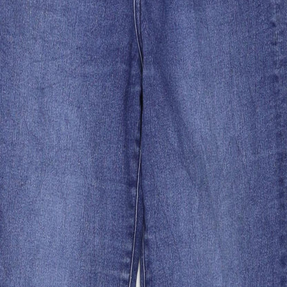 Womens UK Size 26 in H&M Regular Fit Skinny Blue Jeans