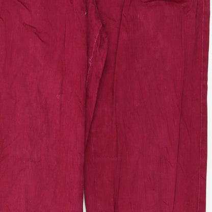 Womens UK Size 10 Pimkie Regular Fit Straight Purple Jeans