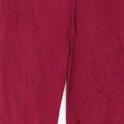 Womens UK Size 10 Pimkie Regular Fit Straight Purple Jeans