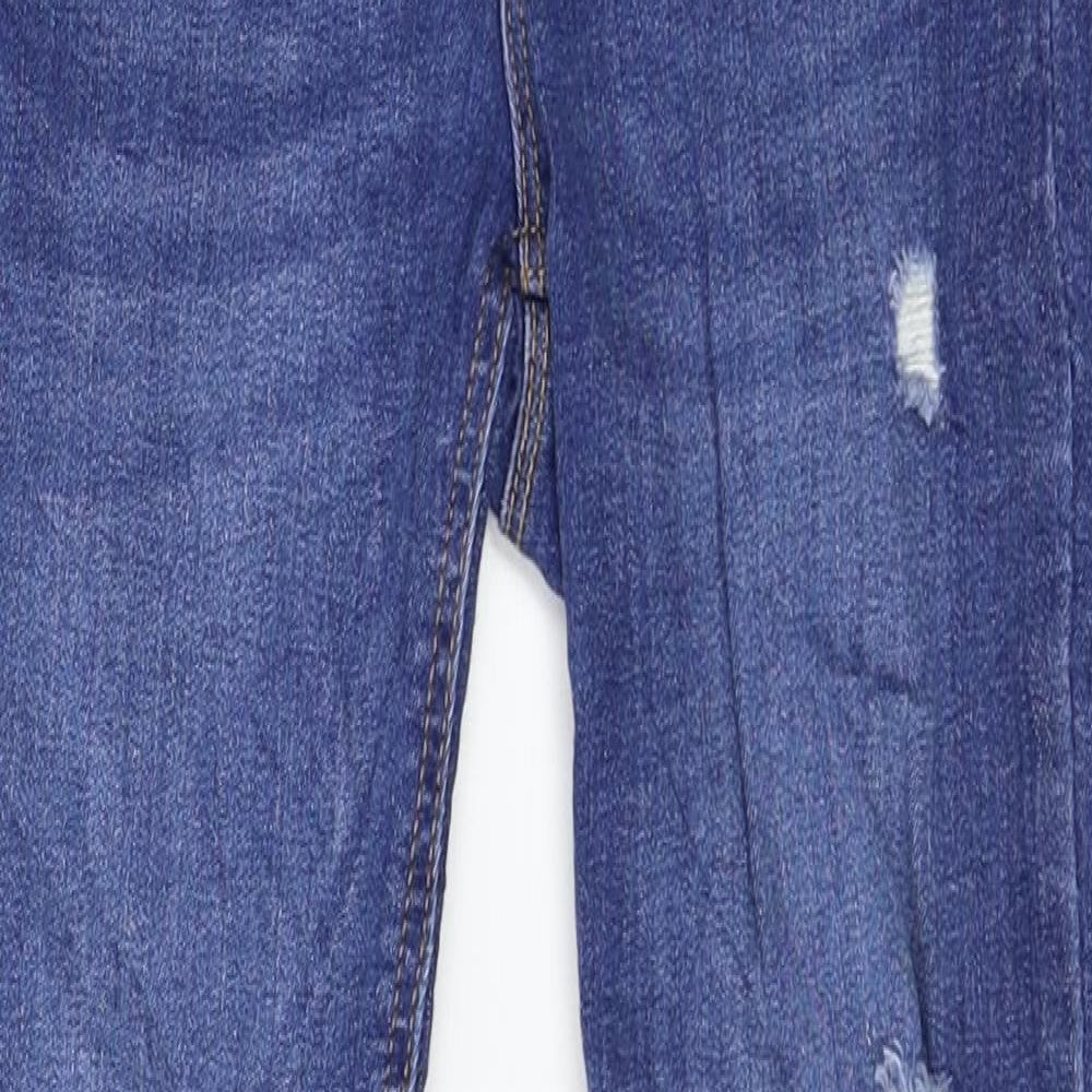 Womens UK Size 4 TALLY WEiJL Regular Fit Skinny Blue Jeans