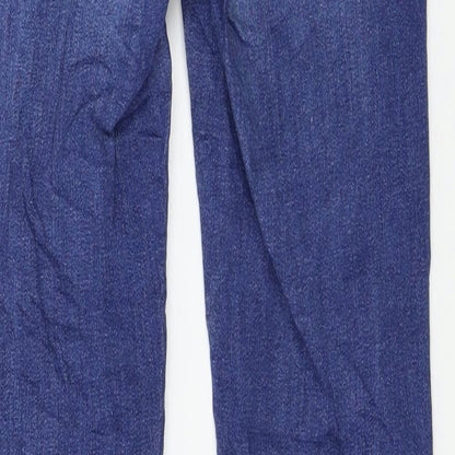 Womens UK Size 4 TALLY WEiJL Regular Fit Skinny Blue Jeans