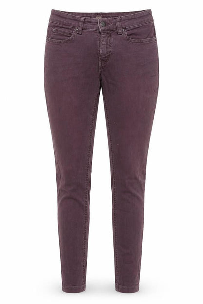 Womens UK Size 30 in MAC Jeans Regular Fit Skinny Purple Jeans