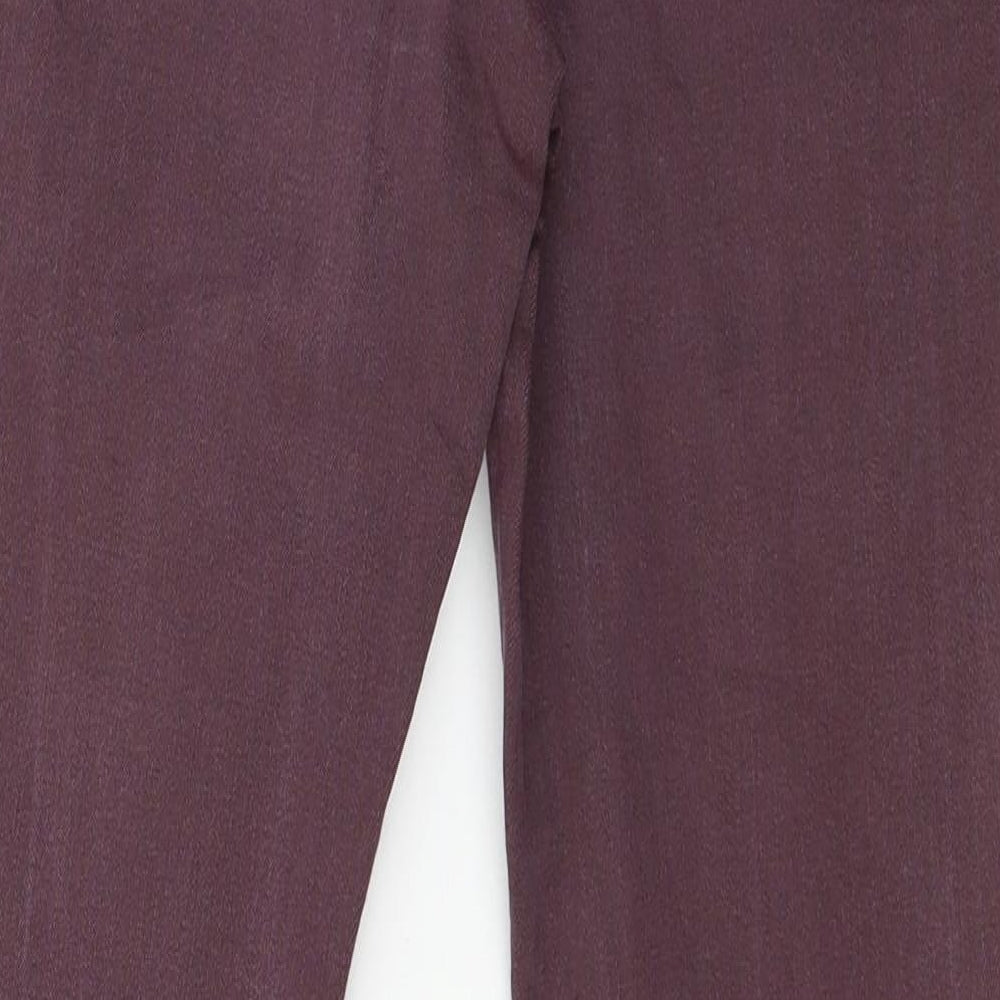 Womens UK Size 30 in MAC Jeans Regular Fit Skinny Purple Jeans