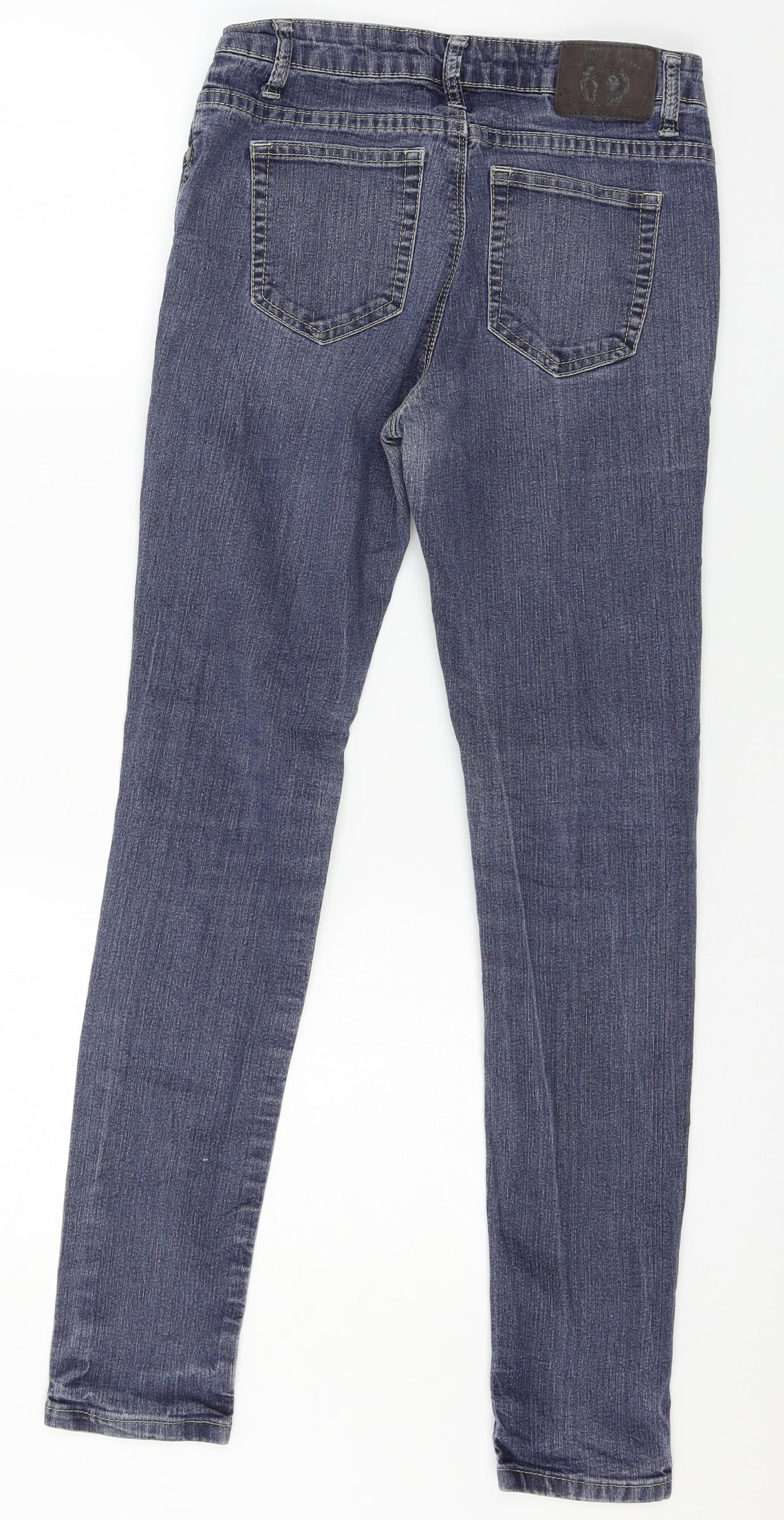 Fishbone Womens Blue  Denim Skinny Jeans Size 28 in L28 in