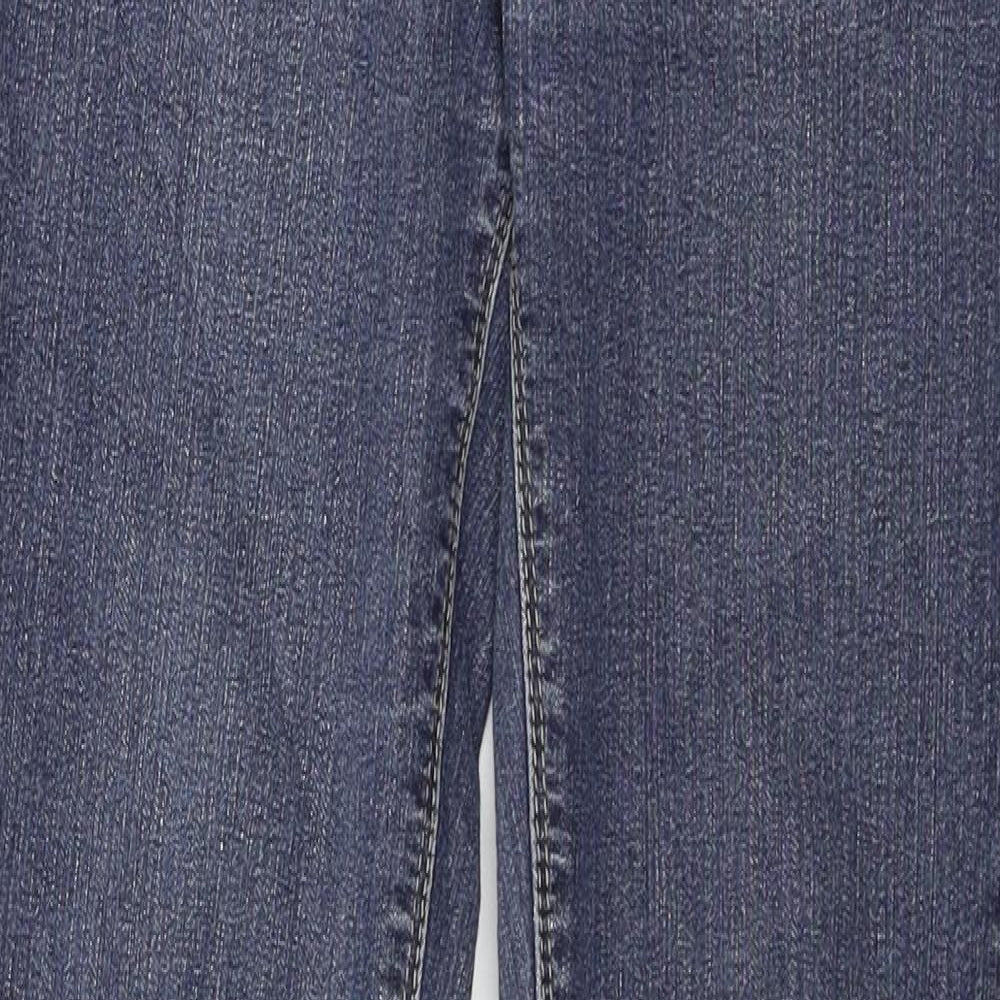 Fishbone Womens Blue  Denim Skinny Jeans Size 28 in L28 in